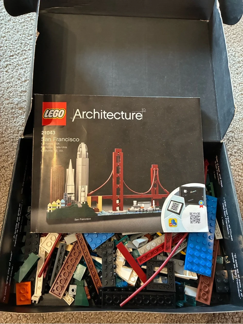 LEGO Architecture San Francisco Bridge Set